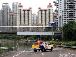 Titik-titik Persimpangan Tol di Jakarta yang Ditutup Karena Banjir