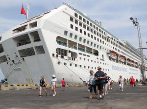 Turunkan 2.103 Wisman, MV. Sun Princess Tutup Kunjungan Cruise 2019