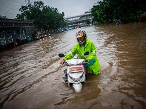 Begini Penampakan Banjir di Cawang
