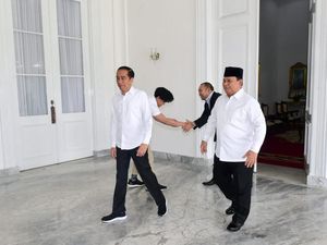 Tamu Besar dan Celetuk Anak Buah di Pertemuan Jokowi-Prabowo