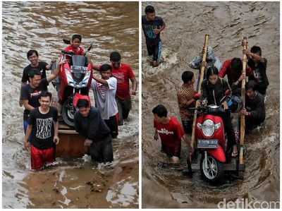 Mereka yang Berjuang Menerobos Banjir