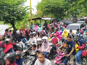Pengunjung Membludak, Macet Parah Terjadi di Jalur Wisata Klaten