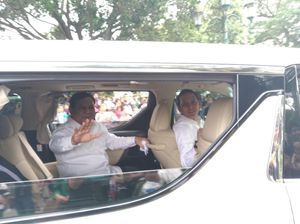 Menhan Prabowo Menghadap Jokowi di Gedung Agung Yogya, Bahas Apa?