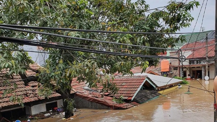 Banjir di Bekasi (Foto: Istimewa) Banjir di Bekasi (Foto: Istimewa)