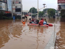 BNPB: 9 Orang Meninggal Akibat Banjir Jabodetabek