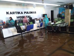 RS Kartika Pulomas Kebanjiran, Pasien Dipindahkan ke Lantai 2