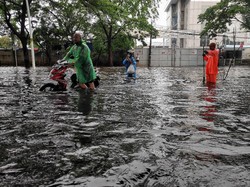 Ini Peta Sebaran Hujan Ekstrem di Jabodetabek yang Picu Banjir di Mana-mana