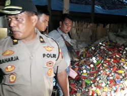 Polisi Gerebek Jaringan Pembuat Pestisida Palsu di Brebes