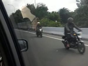 Cerita Warga Lihat Pemotor Masuk Tol tapi Lawan Arus di Grogol