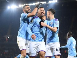 Gabriel Jesus Dua Gol, Man City Taklukkan Everton 2-1