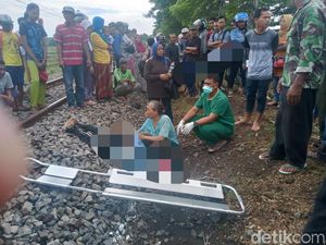 Kakek Pencari Daun Jagung di Probolinggo Tewas Tertabrak Kereta