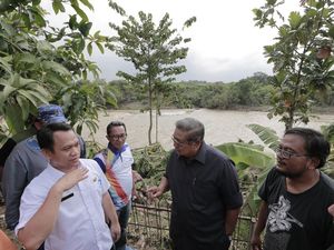 Saran SBY ke Warga yang Kena Banjir