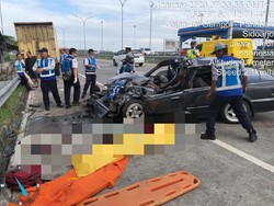 Detik-detik Kecelakaan di Tol Pandaan-Gempol yang Tewaskan 3 Orang
