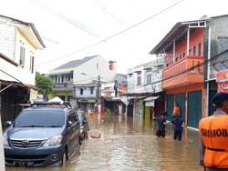 Genangan Banjir di Kompleks Ciledug Indah Setinggi 1 Meter-2 Meter