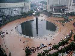 Begini Data Banjir Era Jokowi-Ahok-Djarot-Anies