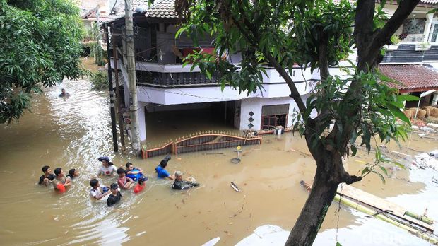 Ilustrasi banjir
