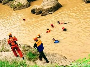 Pencarian Warga Bondowoso yang Hilang di Sungai Sampean Dihentikan Pencarian Warga Bondowoso yang Hilang di Sungai Sampean Dihentikan