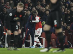 Nicolas Pepe membawa The Gunners memimpin pada menit kedelapan.