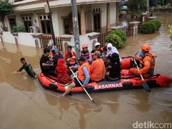 Korban Meninggal Akibat Banjir di Jabodetabek-Lebak Capai 43 Orang