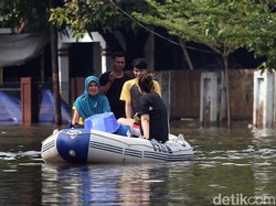 BNPB: 409 Ribu Warga Terdampak Banjir di Jabodetabek, Terbanyak di Bekasi