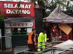 Umbul Ponggok Klaten Porak Poranda Diterjang Lisus