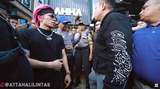 Atta Halilintar panik saat dilarang masuk ke tokonya