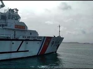 Kemenhub Kerahkan Kapal Patroli di Laut Natuna Amankan Nataru