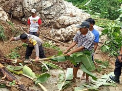 Akses Jalan Tana Toraja-Mamasa Terputus Akibat Longsor