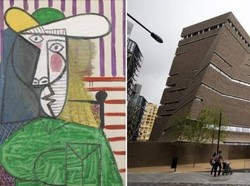 Duh! Lukisan Picasso Dirusak Seorang Pria di London
