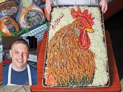 Pembuat Roti Ini Buat Pizza dengan Desain Unik