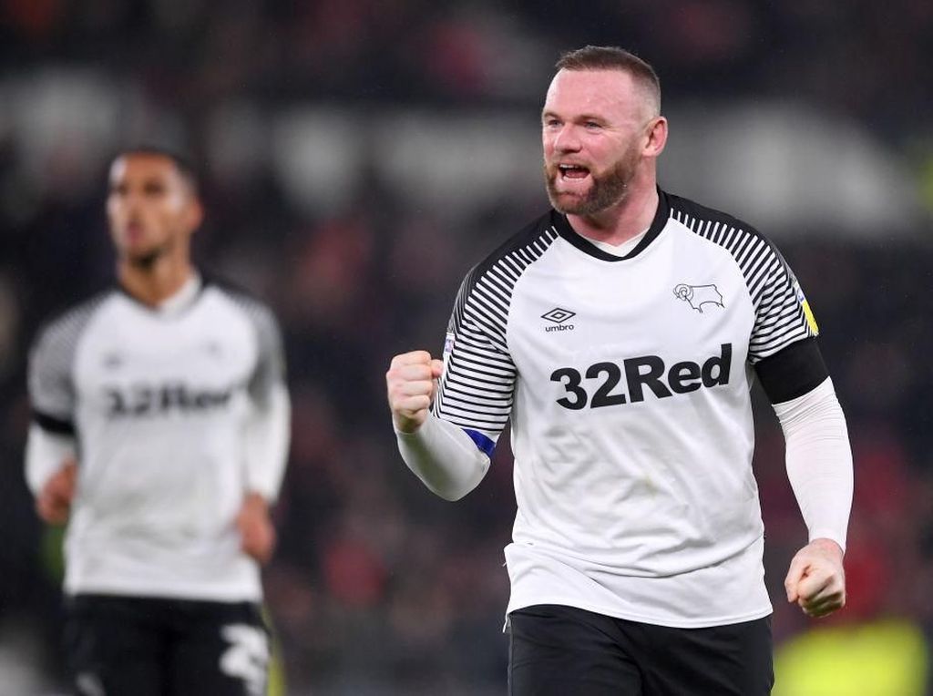 Rooney Jalani Debut Gemilang bersama Derby County Rooney Jalani Debut Gemilang bersama Derby County