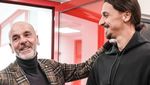 Hari Pertama Ibrahimovic Jadi Rossoneri Lagi