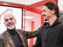 Pertemuan pertama Ibrahimovic dengan Stefano Piolo (Instagram @acmilan)