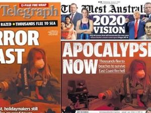 Foto Evakuasi Kebakaran Semak di Australia Ini Mendunia