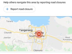 Cek Penutupan Jalan di Jakarta Akibat Banjir di Google Maps