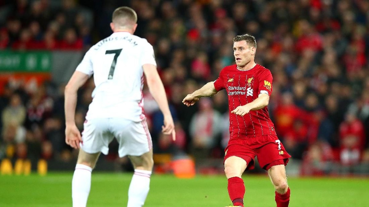 James Milner tak tahu Naby Keita cedera saat pemanasan jelang Liverpool vs Sheffield United. (Clive Brunskill/Getty Images)