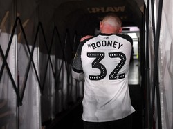 Meski menang, Derby saat ini masih berada di peringkat ke-17 di klasemen Divisi Championship dengan 31 poin. Rooney jelas masih perlu banyak bekerja keras untuk mendongkrak performa timnya tersebut. Getty Images/Laurence Griffiths.