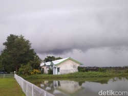 BMKG Pastikan Kemunculan Awan Tsunami di Maros Sulsel Fenomena Normal