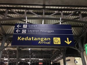 Petunjuk Salah Kedatangan, Departure di Stasiun Solo Sudah Diperbaiki