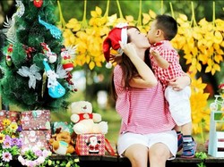 Keceriaan Mama & Anak Sambut Natal