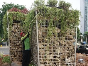 Biasa Dipasang di Tepi Sungai, Bronjong Bisa Dipakai buat Pagar Rumah?