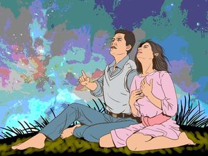 Padang Ilalang dan Kunang-Kunang