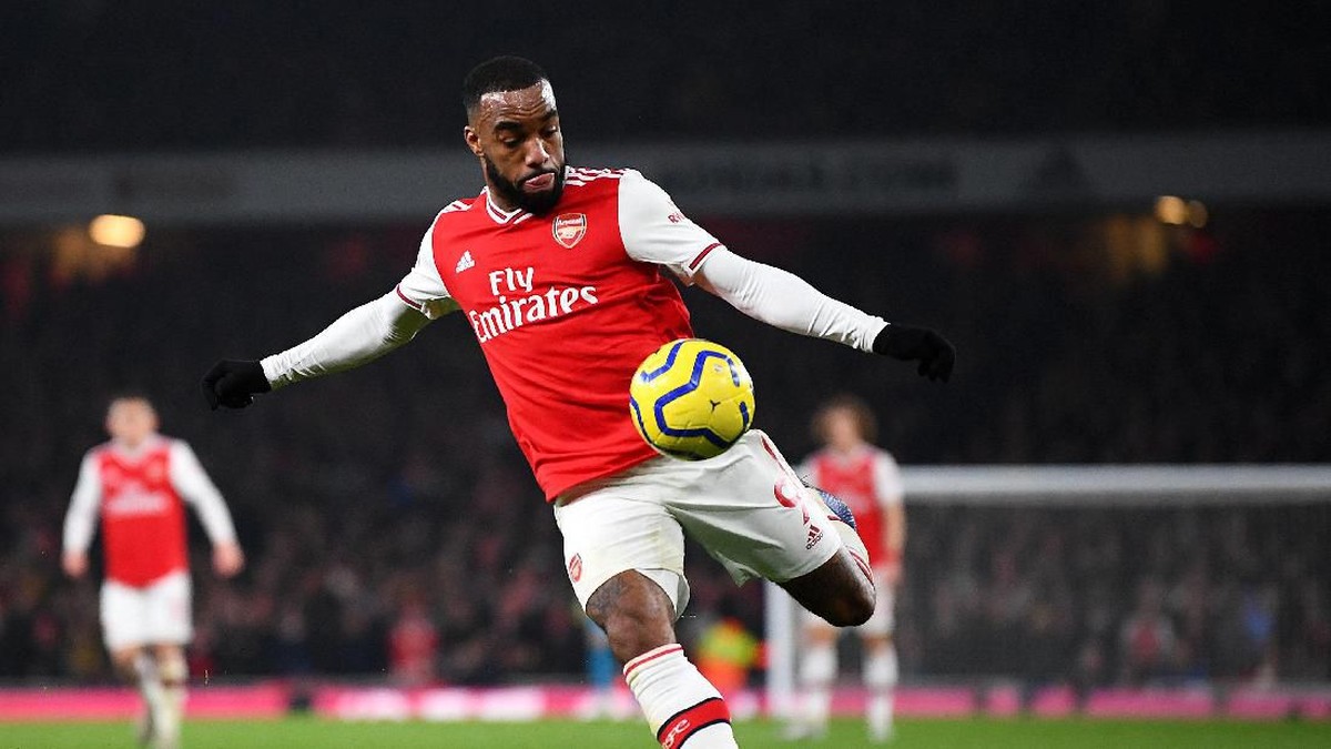 Alexandre Lacazette baru bikin lima gol untuk Arsenal di Liga Inggris musim ini. (Foto: Photo by Clive Mason/Getty Images)