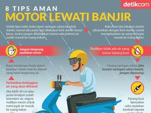 8 Tips Motor Lewati Banjir 8 Tips Motor Lewati Banjir