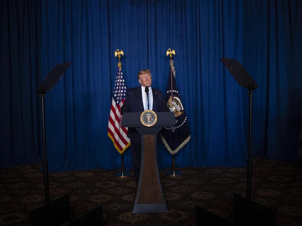 Trump Tegaskan Pembunuhan Jenderal Iran untuk Hentikan Perang Trump Tegaskan Pembunuhan Jenderal Iran untuk Hentikan Perang