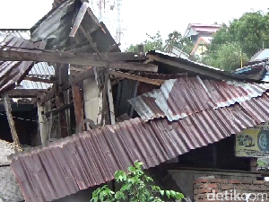 Rumah Rusak Akibat Angin Kencang di Parepare Bertambah Jadi 526 Unit