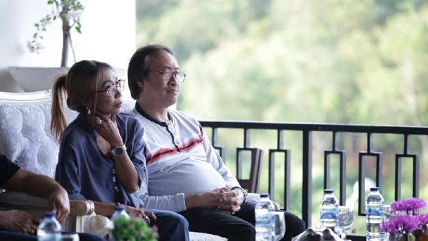 Trie Utami di konferensi pers Festival Pamalayu 