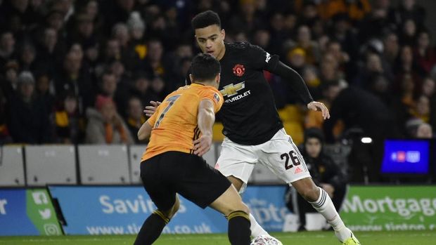 MU yang bermain dengan sejumlah pemain muda diimbangi Wolverhampton.