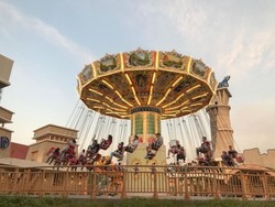 Namanya Sih Dunia Kartun, Tapi Wahananya Ekstrem Juga