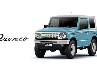 Tampang Jimny Berselimut Body Kit Klasik Ford Bronco